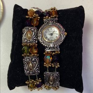 Watch and bracelet combo